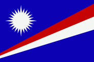 Miniflag Marshall Inseln 10 x 15 cm 