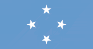 Miniflag Mikronesien 10 x 15 cm 