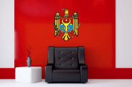 Wandtattoo Moldawien Wappen Color 