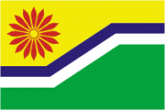 Flagge Mpumalanga ( Südafrika ) 