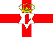 Miniflag Nordirland 10 x 15 cm 