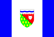 Fahne Nordwest Territorium 90 x 150 cm 