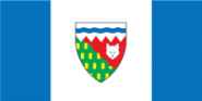 Flagge Nordwest-Territorium 20 x 30 cm 