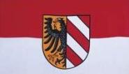 Fahne Nürnberg 30 x 45 cm 