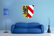 Wandtattoo Nürnberg Wappen Color 
