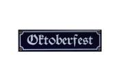 Emailschild Oktoberfest 8 x 30 cm 