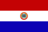 Miniflag Paraguay 10 x 15 cm 