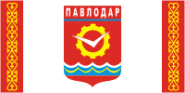 Flagge Pavlodar 