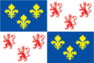 Flagge Picardie 