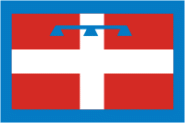 Flagge Piemomte 