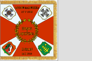 Fahne Standarte Polen 8. Infanterie-Regiment 80 x 80 cm 
