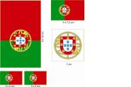 Aufkleberbogen Portugal 