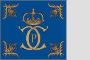 Fahne Standarte Schweden Prins Carl Livregement 180 x 200 cm 