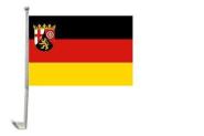 Autoflagge Rheinland-Pfalz 30 x 40 cm 