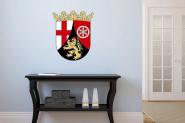 Wandtattoo Rheinland-Pfalz Wappen Color 