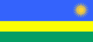 Aufkleber Ruanda 