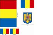 Aufkleberbogen Rumänien 