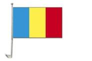 Autoflagge Rumänien 30 x 40 cm 