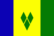 Miniflag St. Vincent und die Grenadinen 10 x 15 cm 