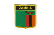 Wappenaufnäher Sambia 