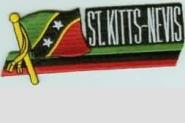 Sidekick-Aufnäher St. Kitts & Nevis 