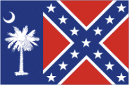 Flagge South Carolina Battle Flag 1861-1865 