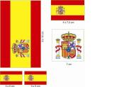 Aufkleberbogen Spanien 
