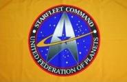 Fahne Star Trek Starfleet Command 90 x 150 cm 
