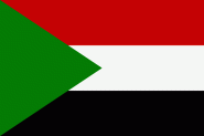 Fahne Sudan 60 x 90 cm 