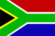 Aufkleber Südafrika 8 x 5 cm