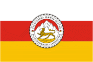 Fahne Südossetien 90 x 150 cm 