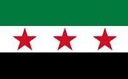 Fahne Syrien alt Opposition 90 x 150 cm 