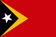 Miniflag Timor-Leste 10 x 15 cm 