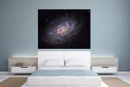 Wandbild Triangulum Galaxie M33 