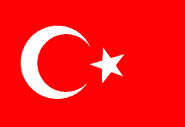 Fahne Türkei 90 x 150 cm 