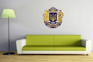 Wandtattoo Ukraine Wappen Color 