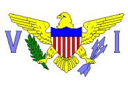 Fahne Jungfern Inseln USA 90 x 150 cm 