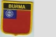 Wappenaufnäher Burma 