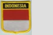 Wappenaufnäher Indonesien Indonesia 