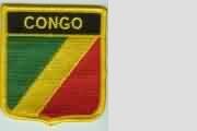 Wappenaufnäher Kongo Congo 