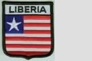 Wappenaufnäher Liberia 
