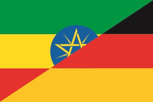 Fahne Flagge Tigray Region Äthiopien 20 x 30 cm Bootsflagge Premiumqualität