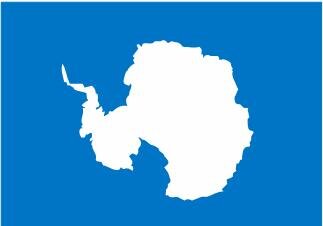Fahne Flagge Antarktis 90 x 150 cm