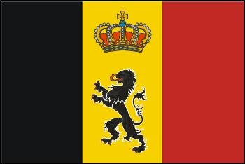 Flämisch Brabant Hissflagge 90 x 150 cm Flagge Fahne Belgien 