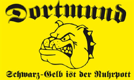 90 x 150 cm Fahnen Flagge Dortmund Schwarz Gelb ist der Ruhrpott Fan 