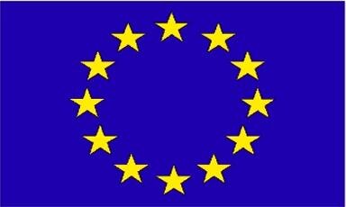 Fahnen Flagge Europa schwere Ausführung 150 x 250 cm 