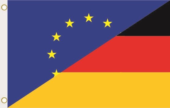 Europa EU Deutschland 3 Sprachen Allemagne Germany Flagge Fahne ca 150 x 90 cm 