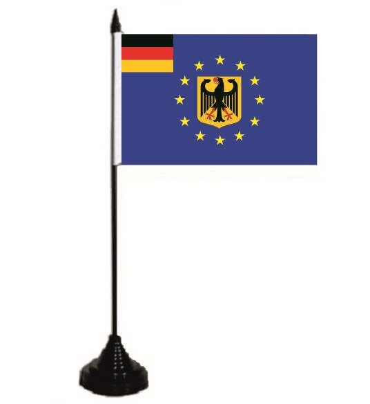 Flaggenfritze® Tischflagge Deutschland mit Adler 10x15 cm 