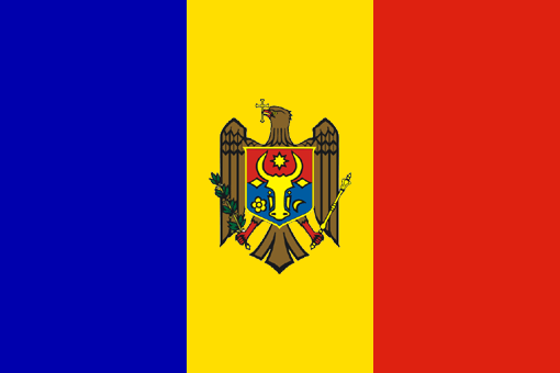 Fahne Flagge Moldawien 30 x 45 cm Bootsflagge Premiumqualität