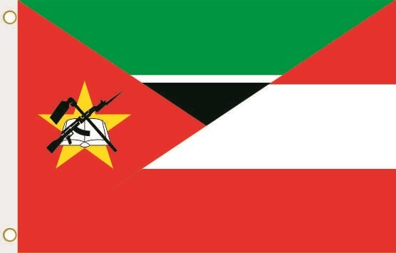 Fahne Flagge Mosambik 90 x 150 cm 